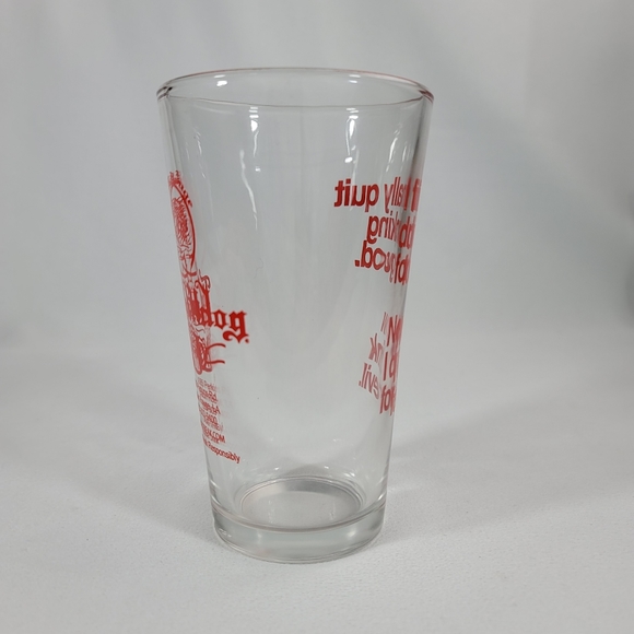 I Finally Quit Drinking For Good. Now I Drink For Evil Glass Cup - Picture 5 of 12